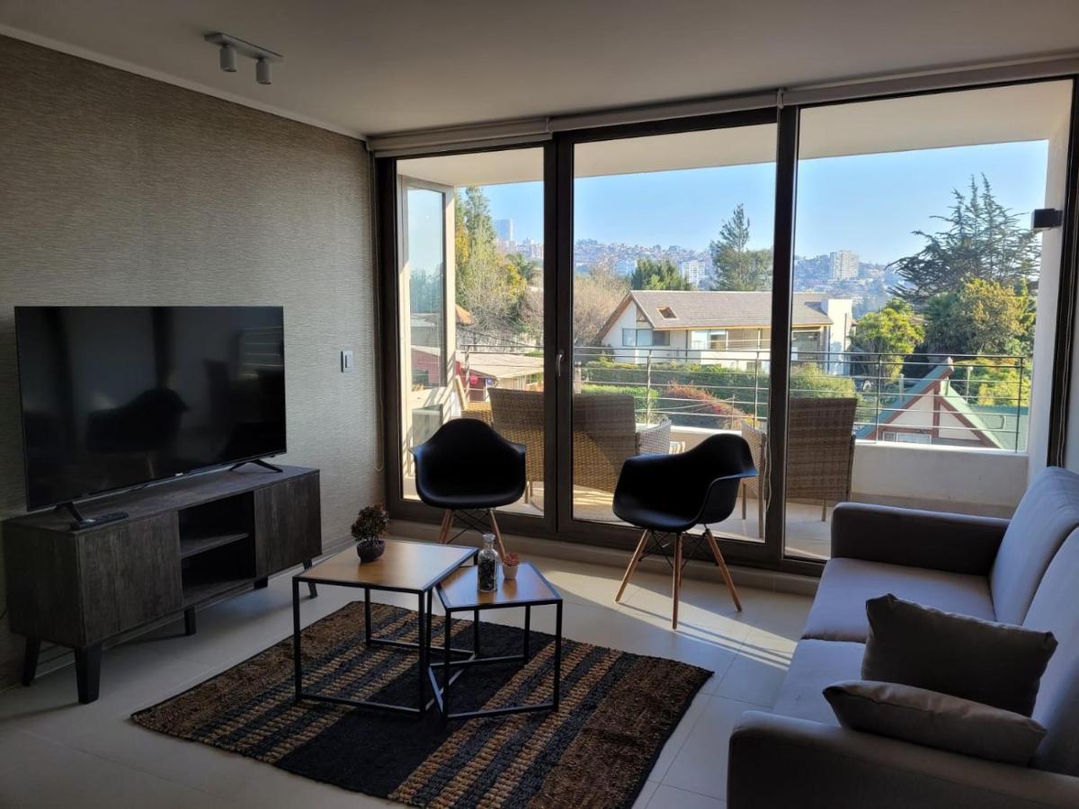 Hermoso Departamento Renaca Con Piscina Apartamento Vina del Mar